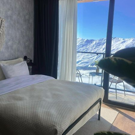 Stuning Views On Mountains, Gudauri Apartment Luaran gambar