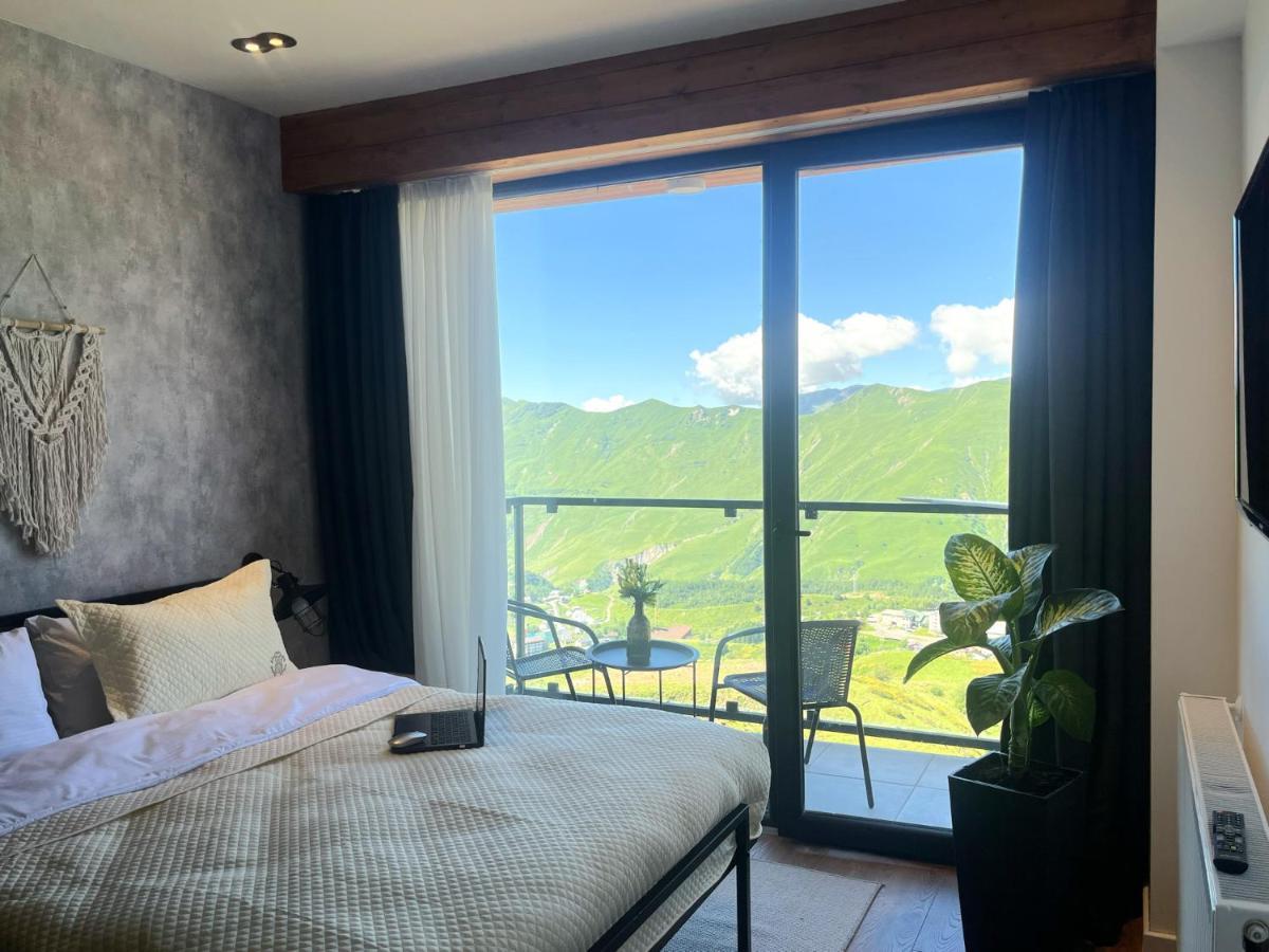 Stuning Views On Mountains, Gudauri Apartment Luaran gambar