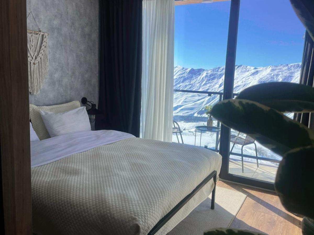 Stuning Views On Mountains, Gudauri Apartment Luaran gambar